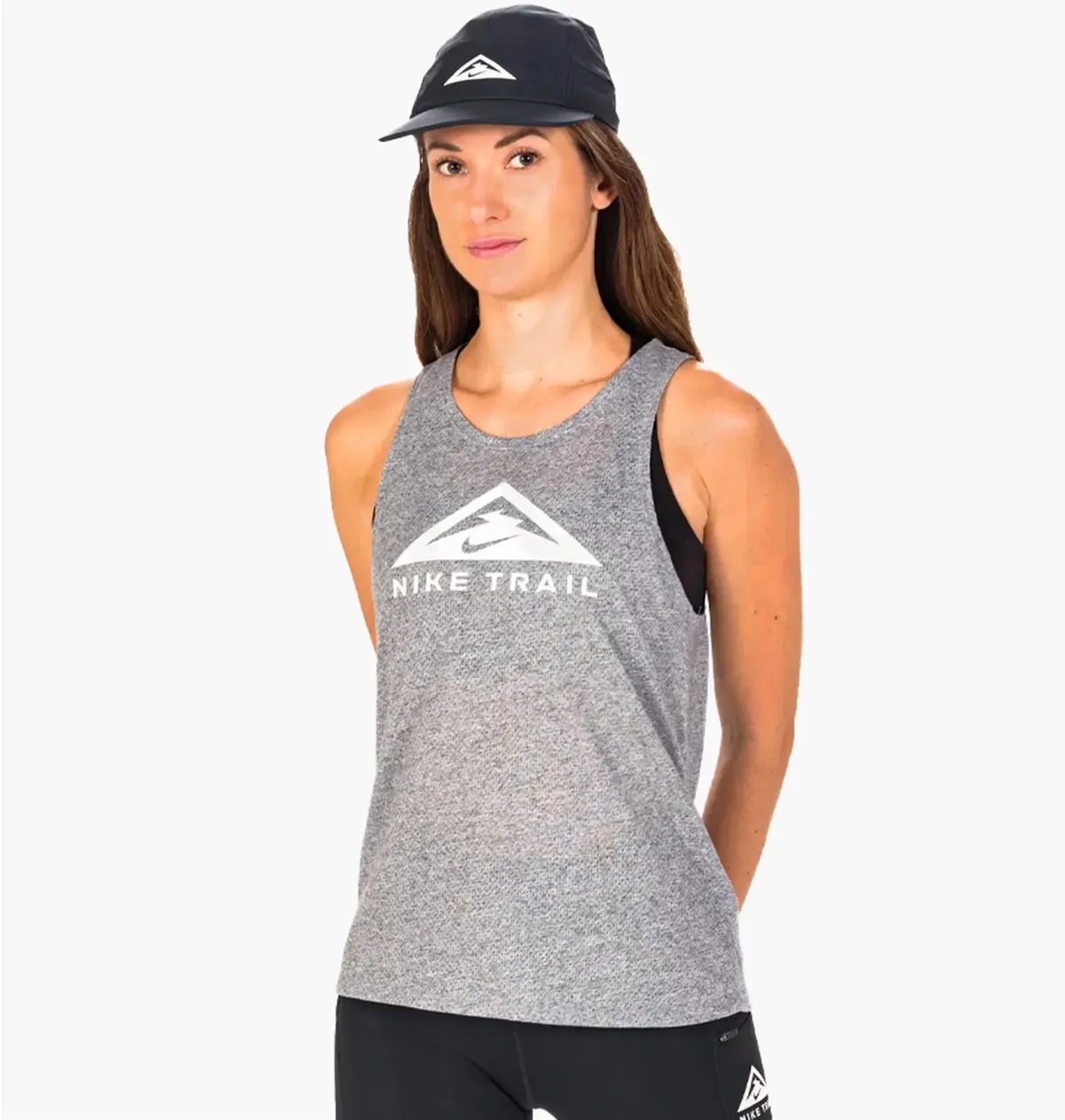 Майка женская Nike Dri-Fit Trail Tank Grey