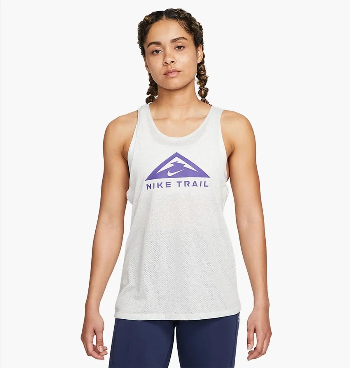 Майка женская Nike Dri-Fit Trail Tank Grey