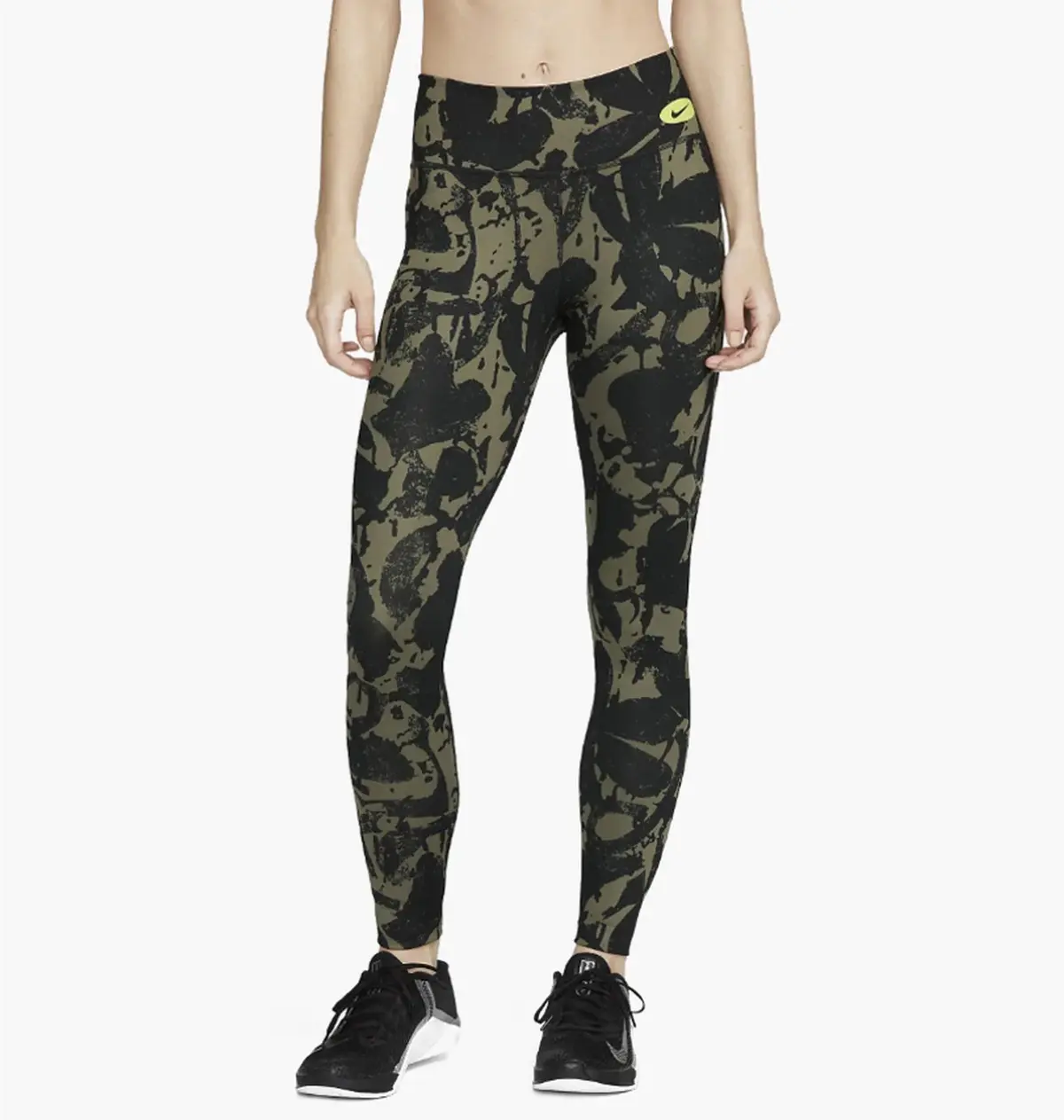 Лосіни жіночі Nike One Luxe Icon Clash Green Dm7623-010