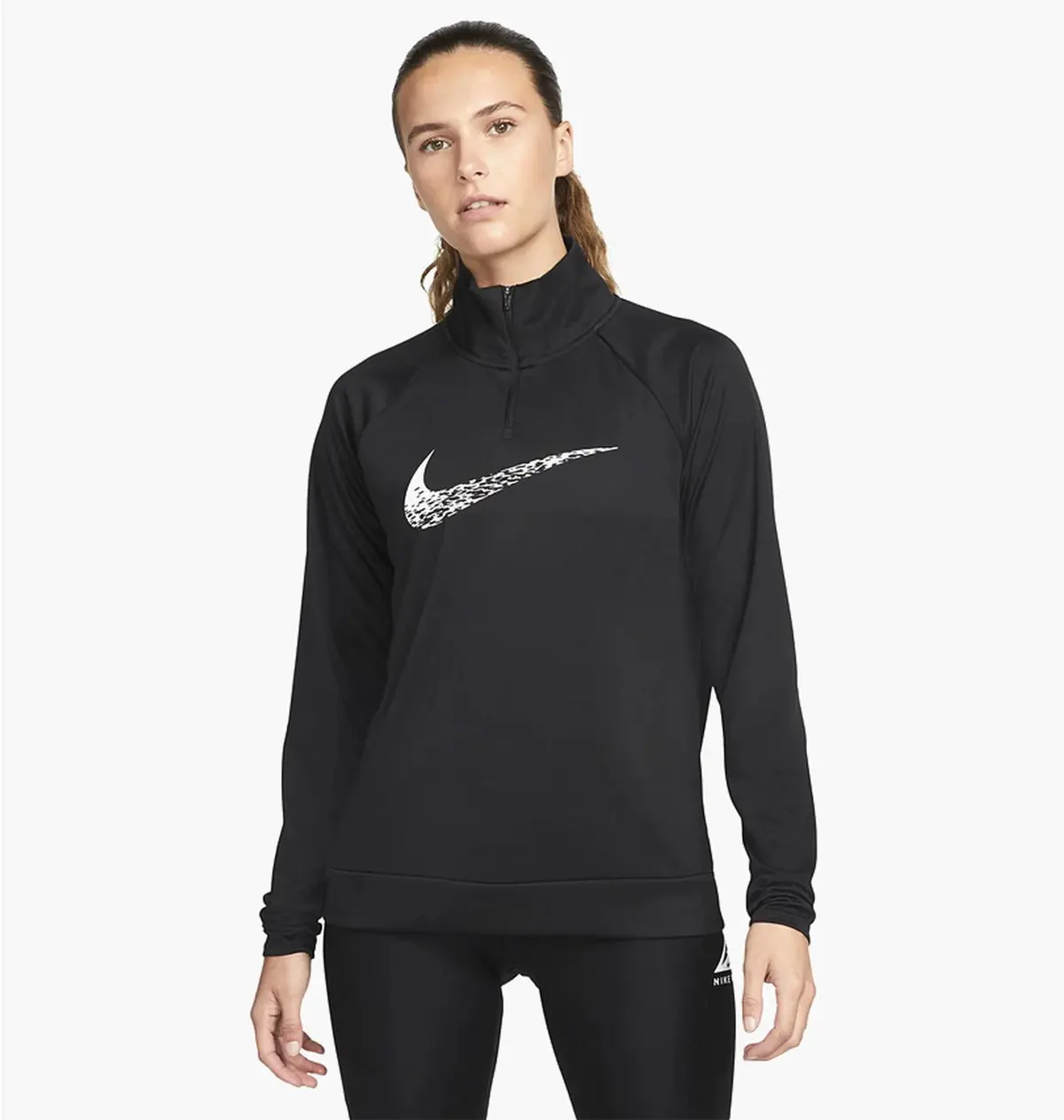 Кофта жіночі Nike Dri-Fit Swoosh Run Black Dm7769-010