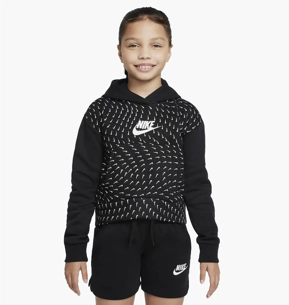 Светр дитячий Nike Big Kids (Girls) Printed Fleece Hoodie