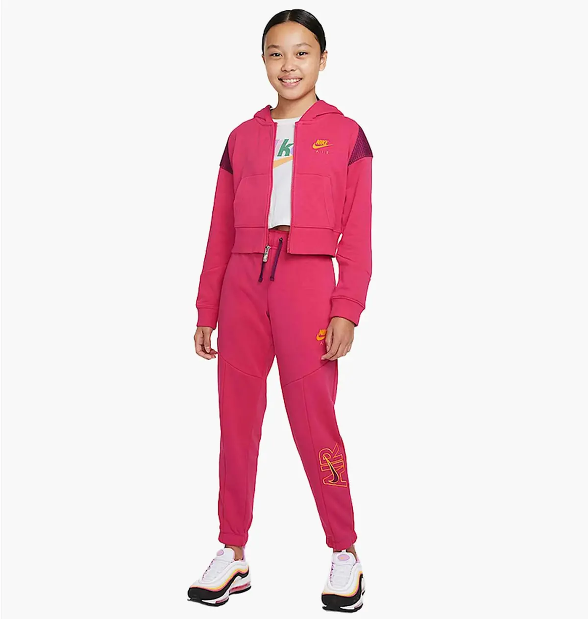 Спортивний костюм дитячий Nike Sportswear Air Pink