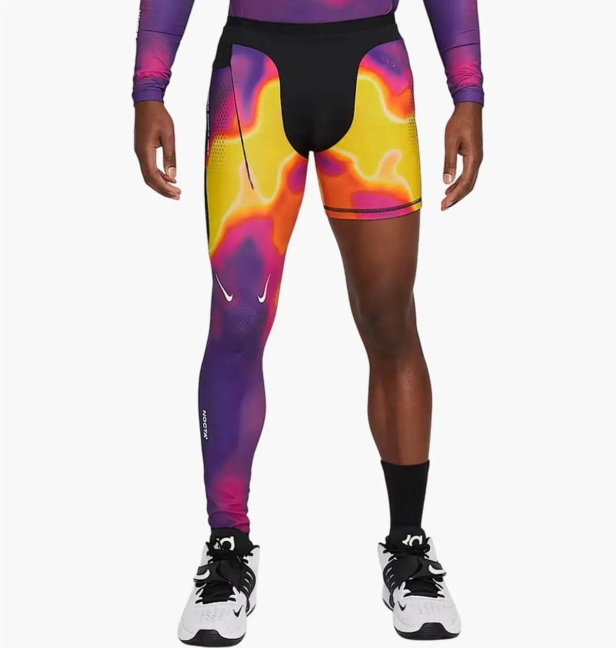 Брюки мужские Nike X Nocta Single Leg Tights Thermal черные DN0655-010