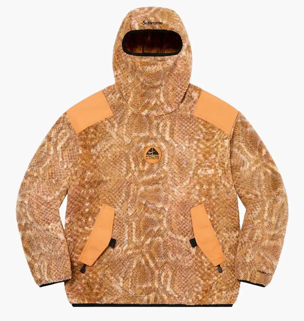 Кофта мужская Nike Nike Acg X Supreme Sherpa Ninja Fleece Brown