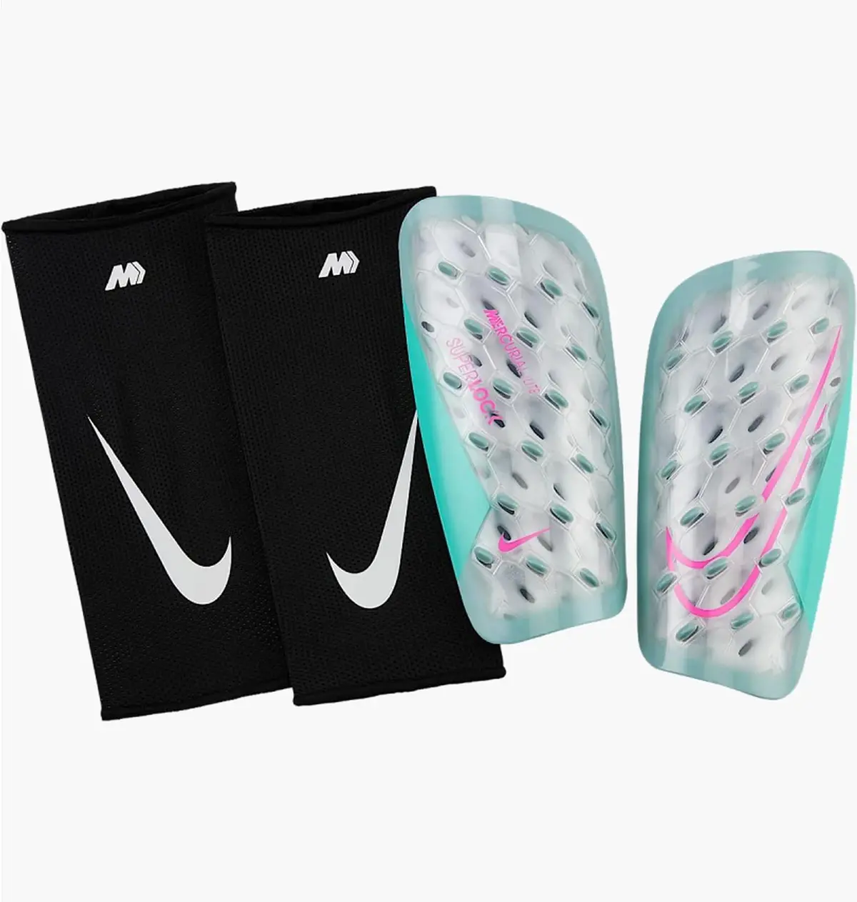 Футбольні щитки Nike Mercurial Lite Superlock Metallic