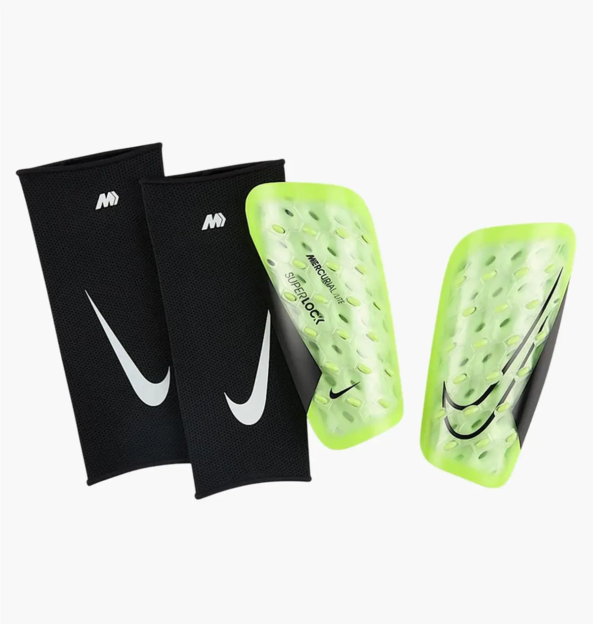 Футбольні щитки Nike Mercurial Lite Superlock Green/Black