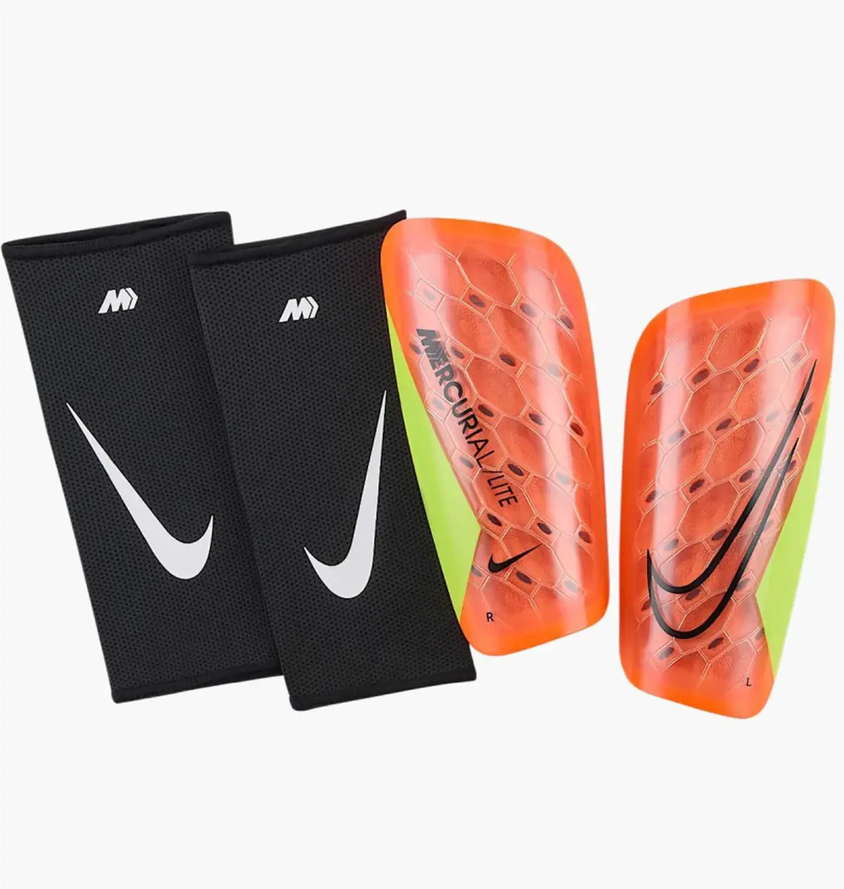 Футбольні щитки Nike Mercurial Lite Orange