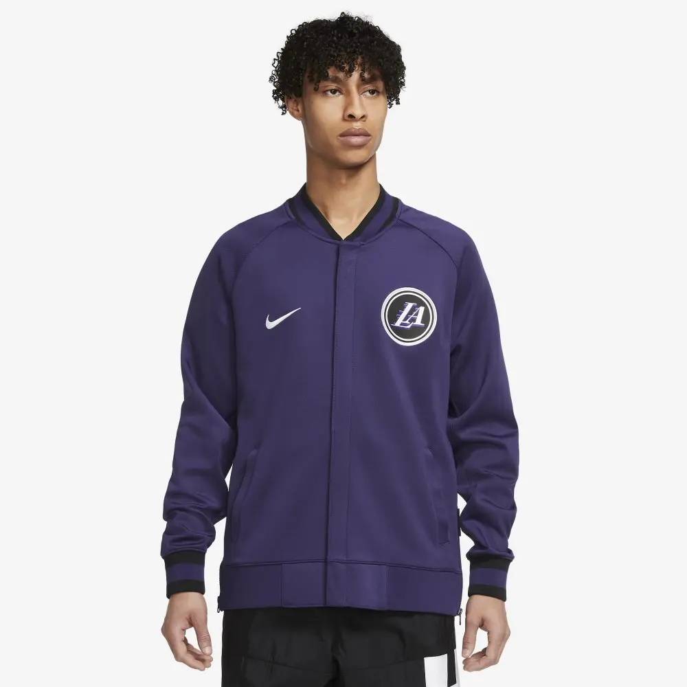 Кофта чоловіча Jordan Dri-Fit Nba Los Angeles Lakers Showtime City Edition