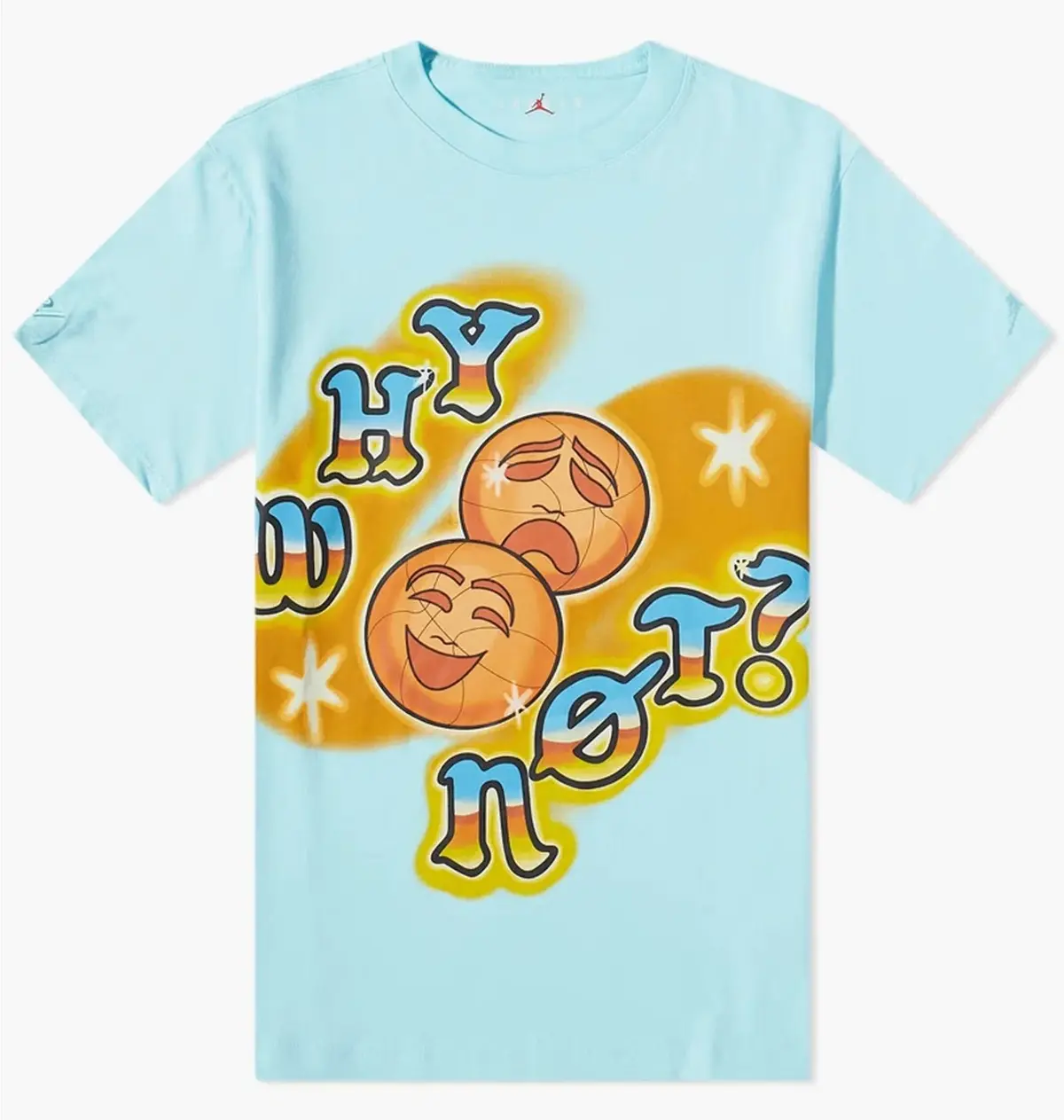 Футболка чоловіча Jordan Westbrook Why Not Tee Light Blue
