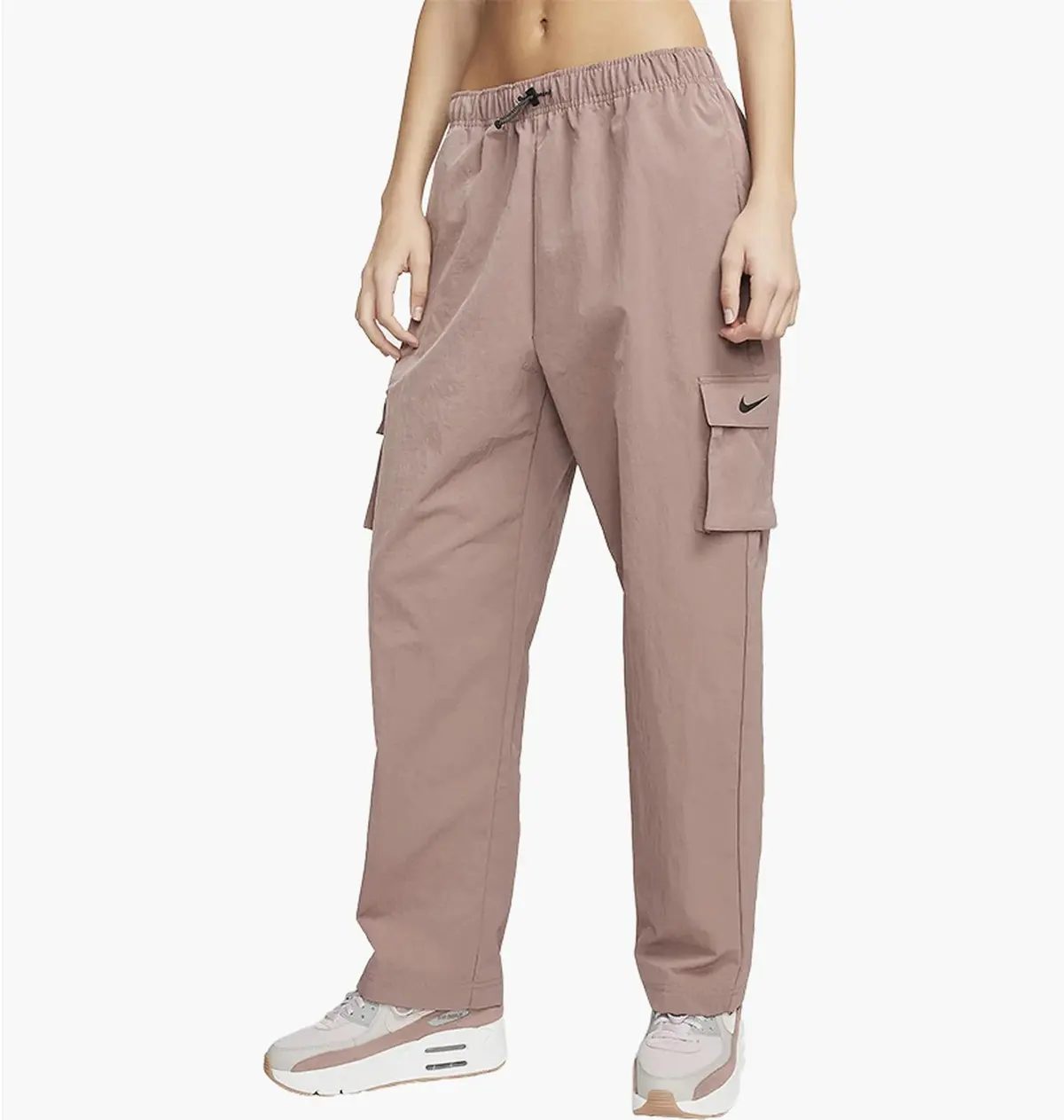 Брюки женские Nike Sportswear Essential Wohigh-Rise Woven Cargo Pants Brown