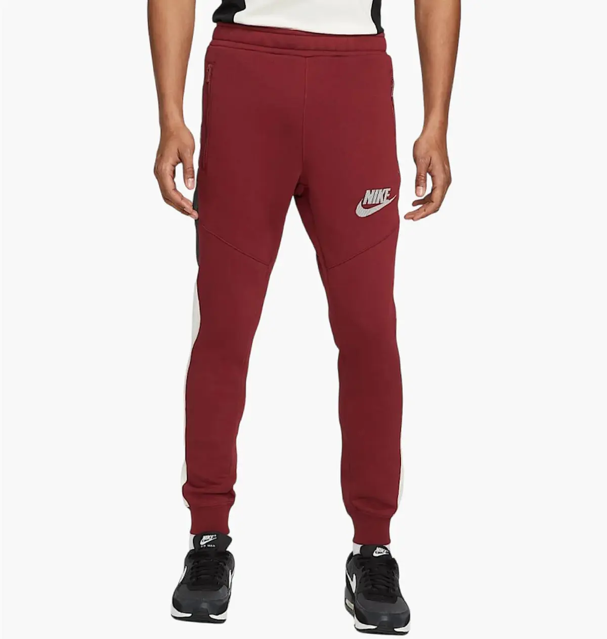 Брюки чоловічі Nike Sportswear Hybrid Fleece Red