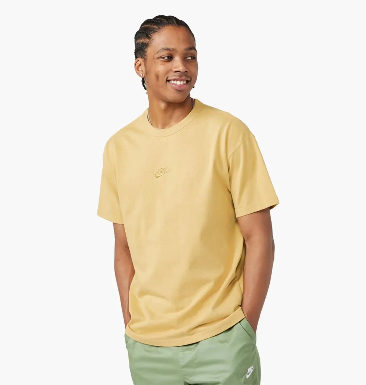Футболка чоловіча Nike Nsw Premium Essentials T-Shirt Yellow