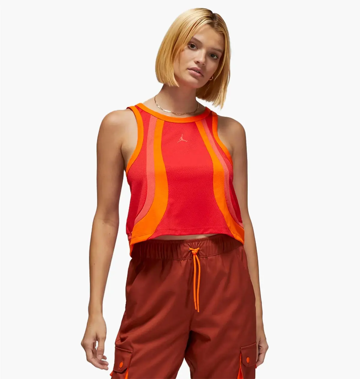 Майка женская Jordan Sport Womens Mesh Tank Orange