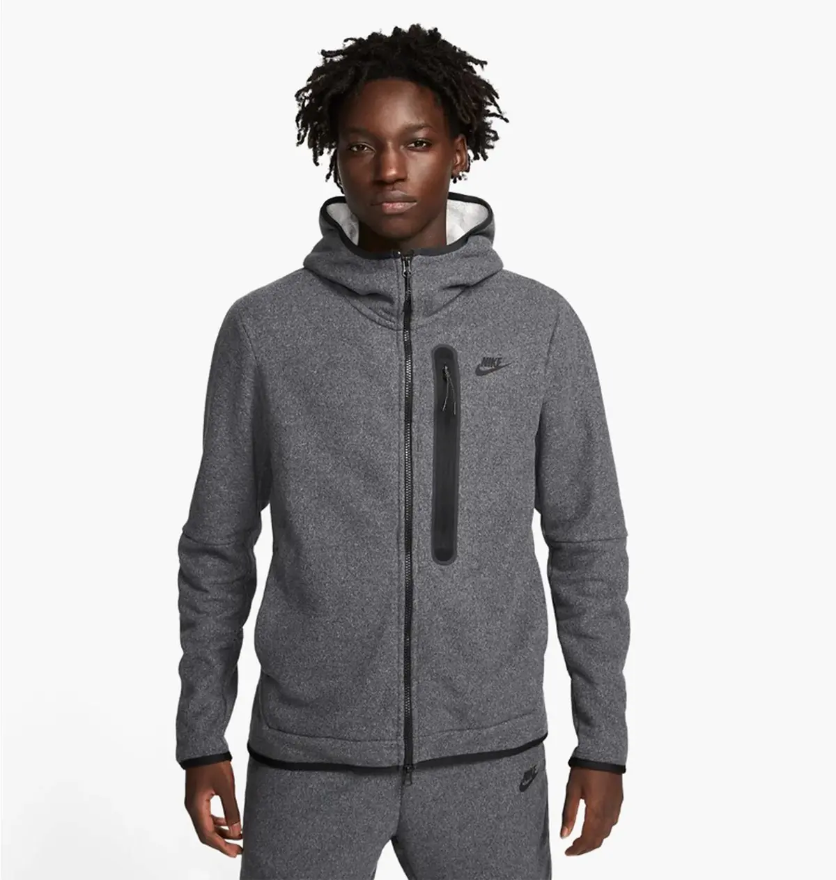 Кофта чоловіча Nike Nsw Tch Flc Fz Winter Hd