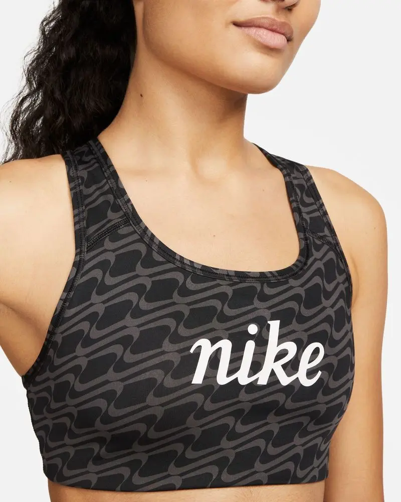 Спортивний топ жіночий Nike Swoosh Black For Women