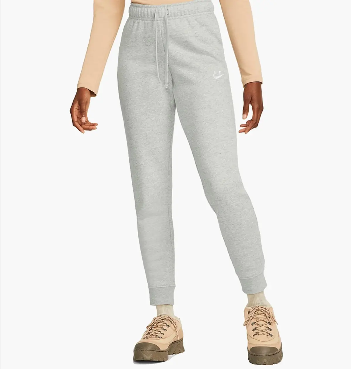 Брюки женские Nike Fleece Mid-Rise Slim Joggers