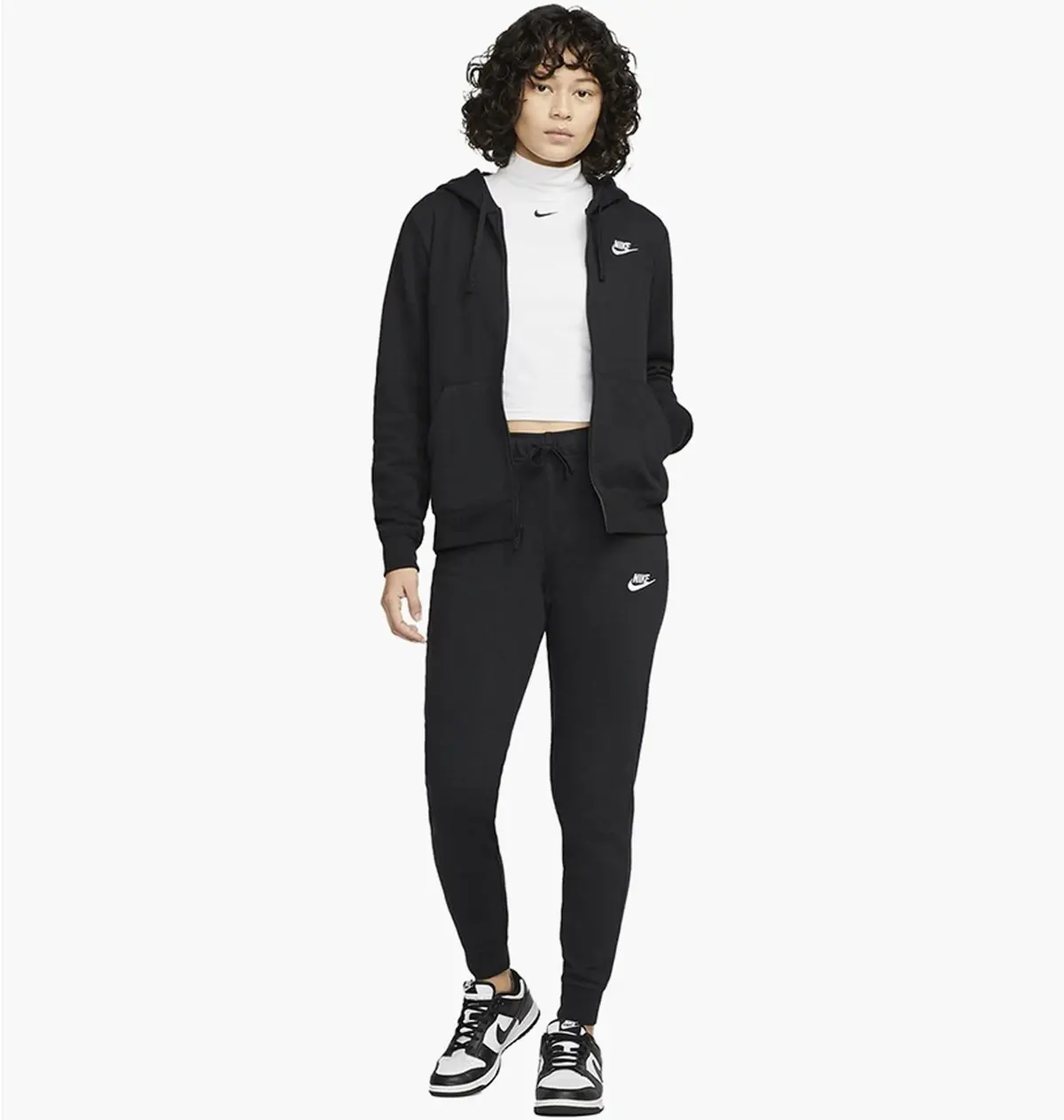 Спортивный костюм женской Nike Sportswear Tech Fleece Outfit Black