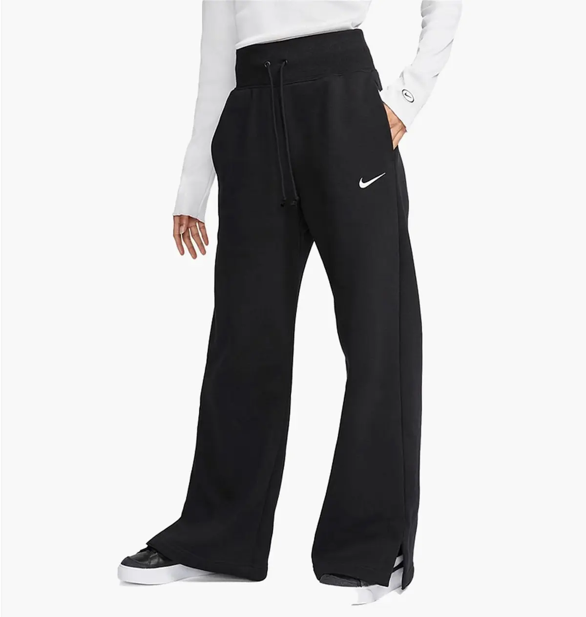 Брюки женские Nike W Nsw Phnx Flc Hr Pant Wide