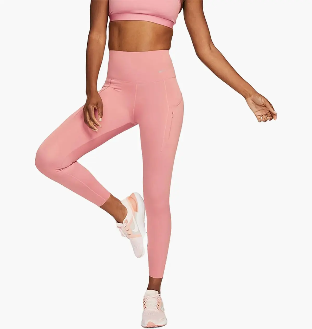 Лосіни жіночі Nike Go Dri Fit Pink