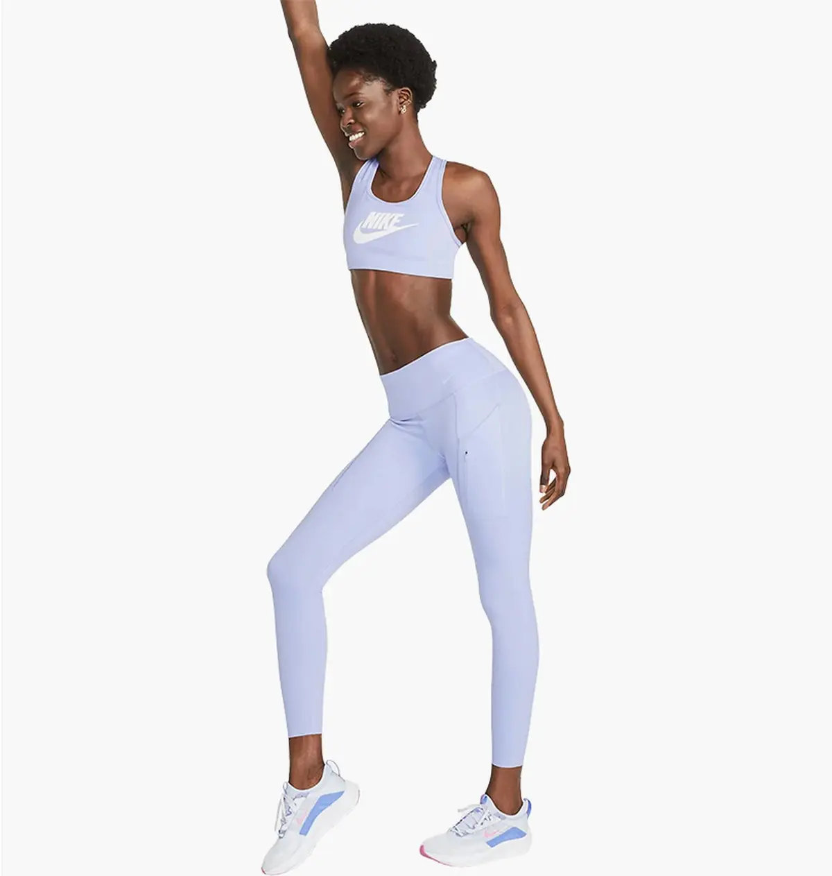 Лосіни жіночі Nike 7/8 Go Light Blue