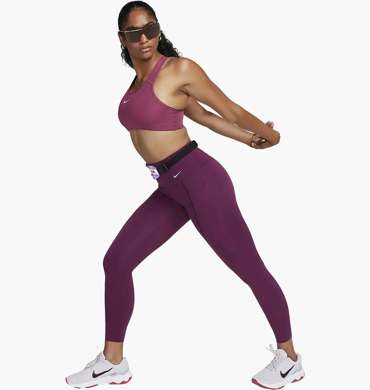 Лосіни жіночі Nike Universa Violet