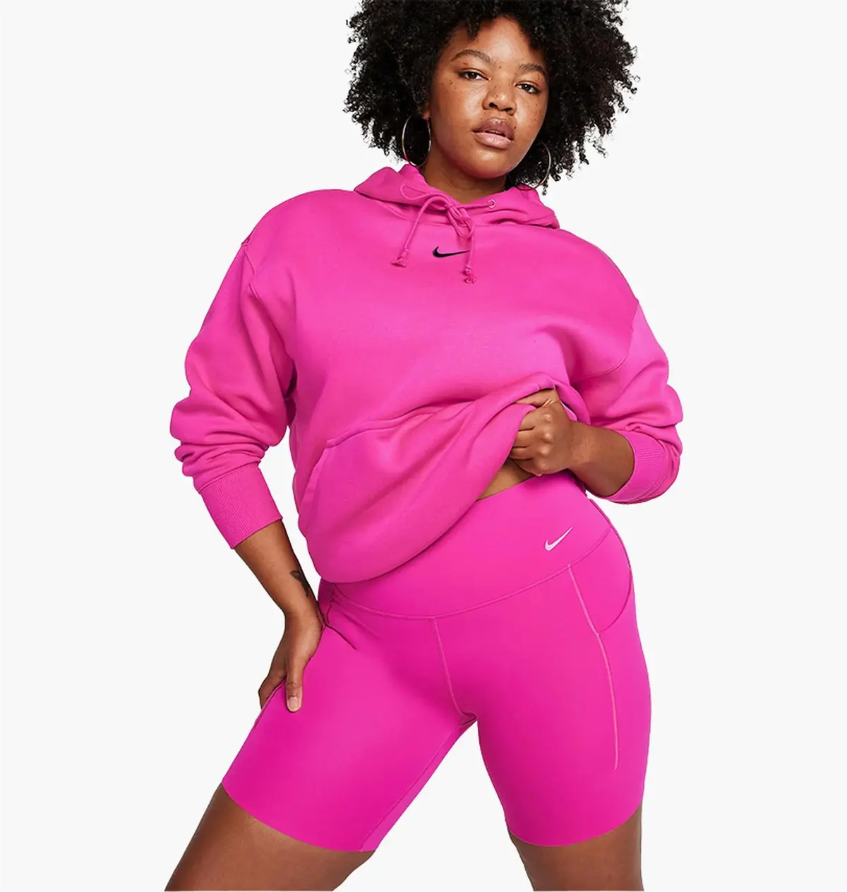Шорты женские Nike Universa Pink