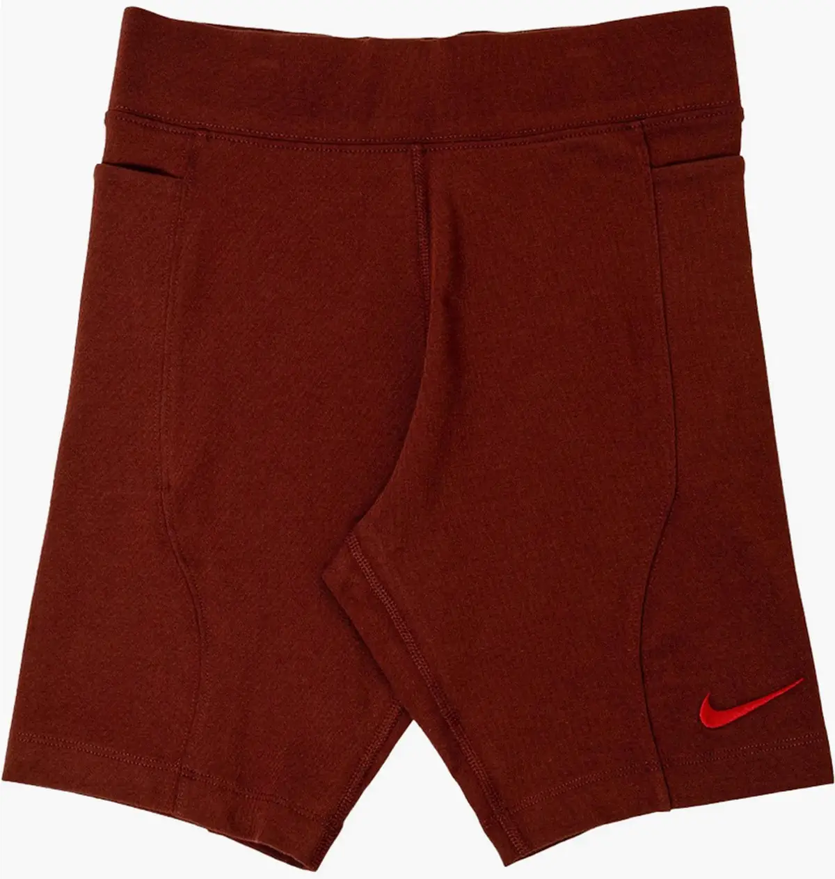 Шорты женские Nike Sportswear Everyday Modern High-Waisted Bike Shorts Bordo