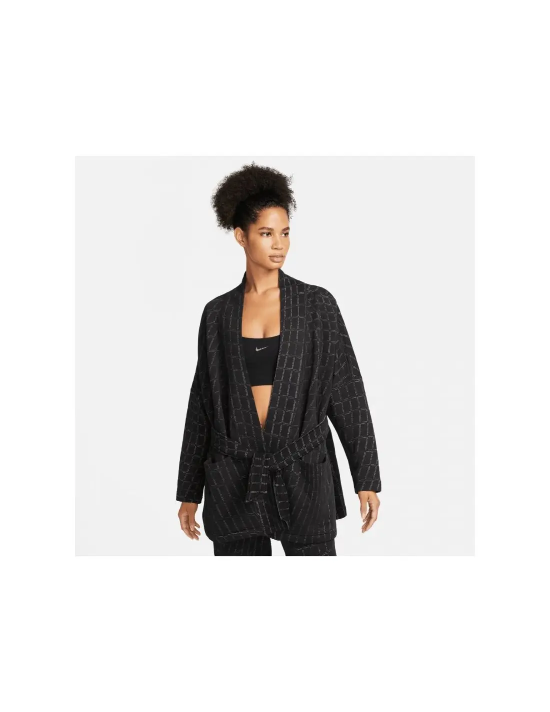 Кофта жіночі Nike Yoga Therma-Fit Luxe Jacquard Top