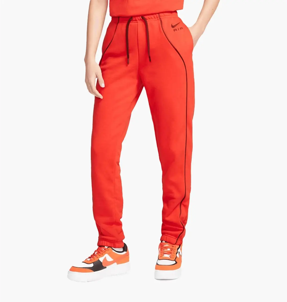 Брюки женские Nike Air Mid-Rise Fleece Joggers