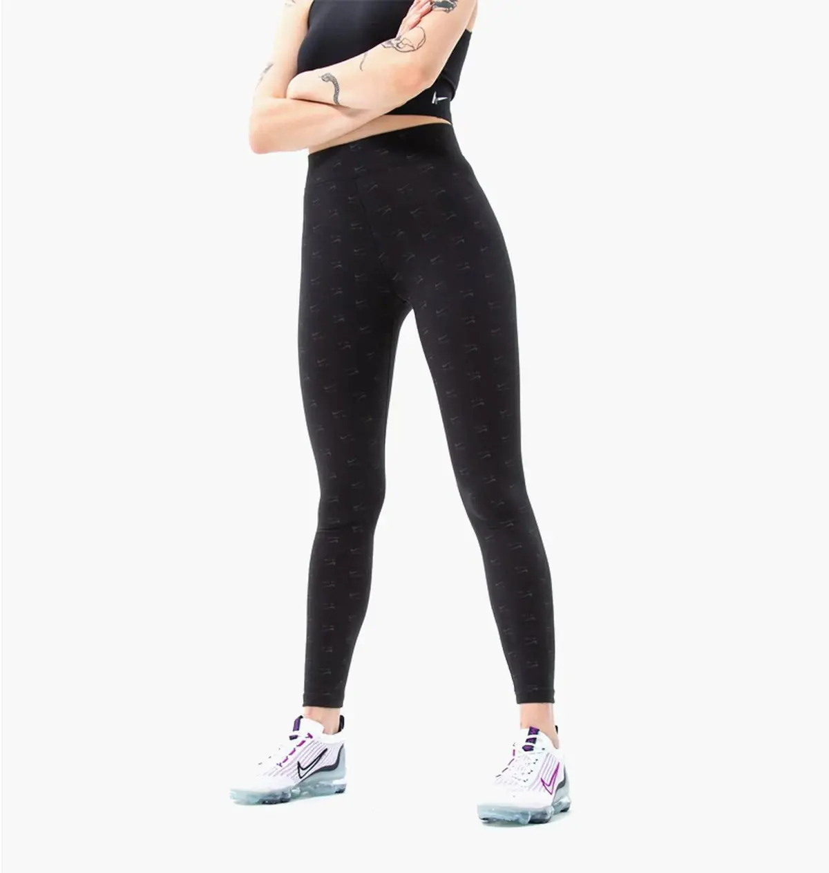 Лосіни жіночі Nike Air Aop Hr Tgt Blk Black