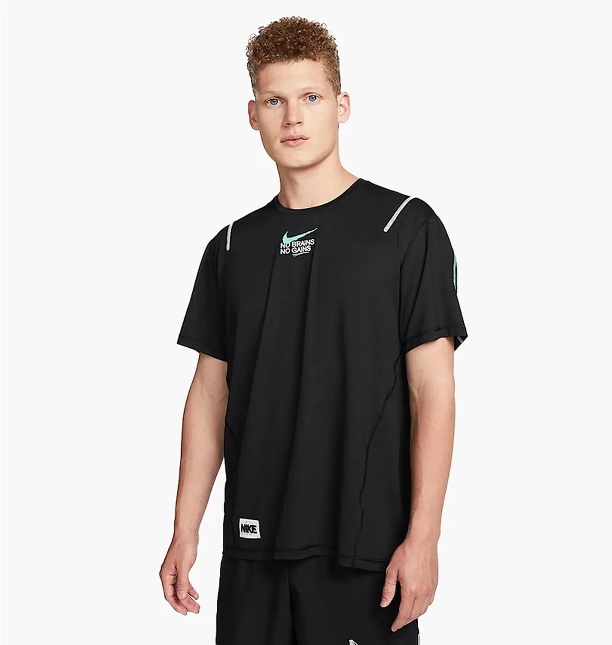 Футболка чоловіча Nike T-Shirt Dri-Fit D.Y.E. Short-Sleeve Fitness Top Black