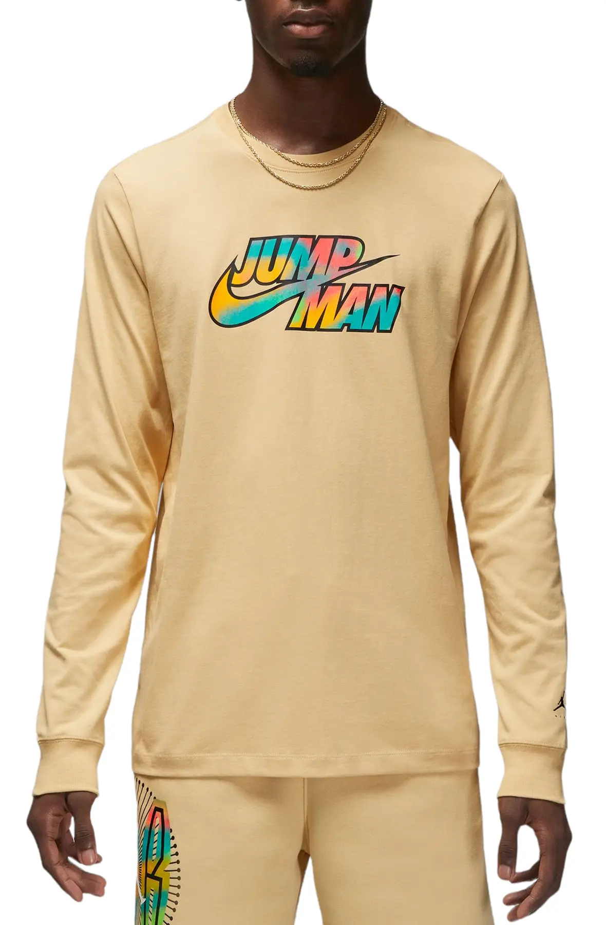 Кофта чоловіча Jordan Mj Flight Mvp Crew Beige