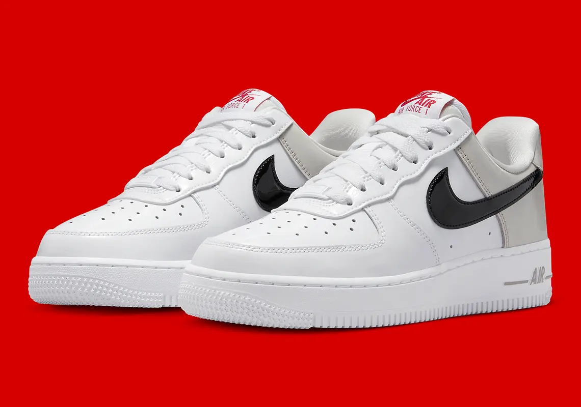 Кроссовки женские Nike Air Force 1 Low "Patent Swoosh"