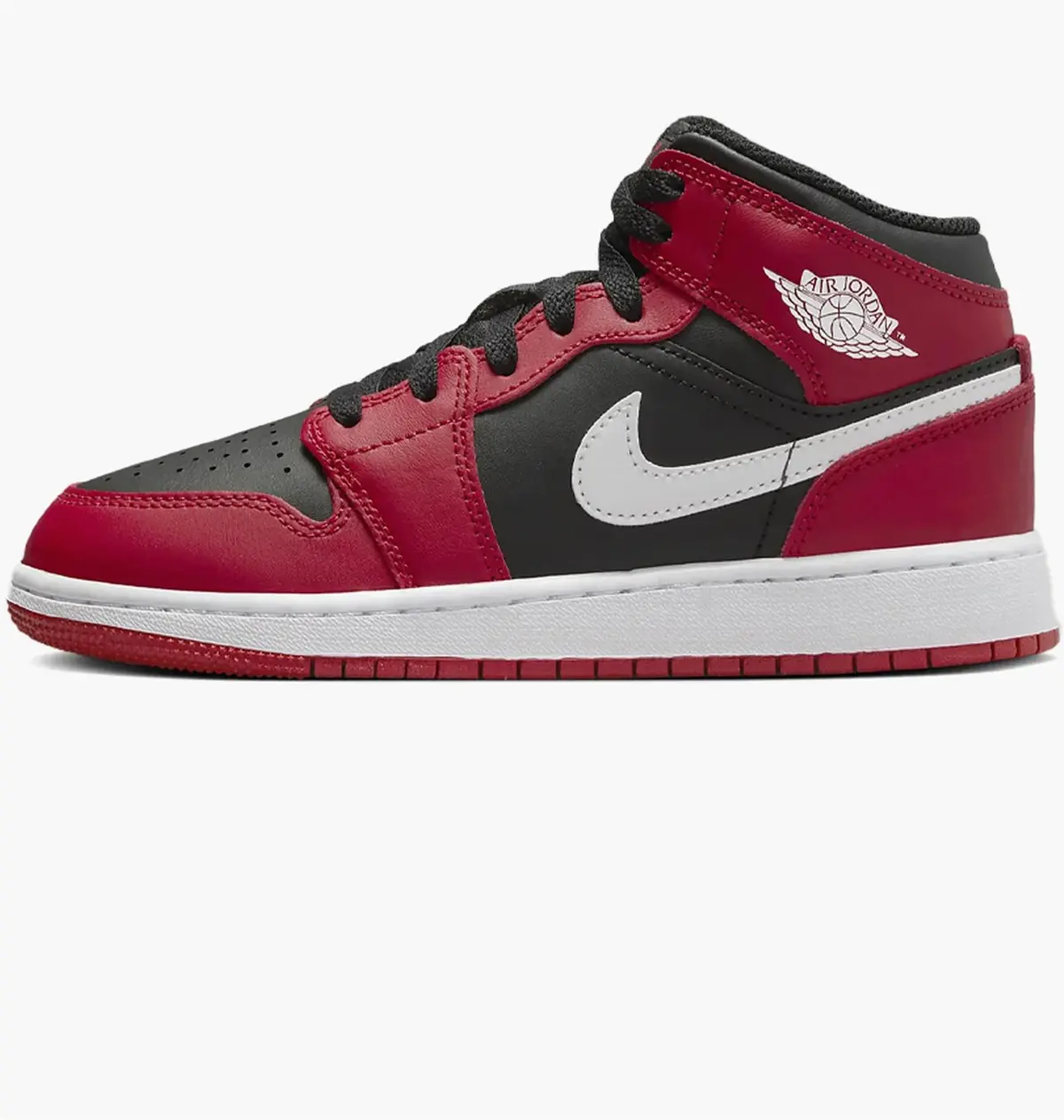Кросівки жіночі Jordan 1 Mid (Gs) Gym Red
