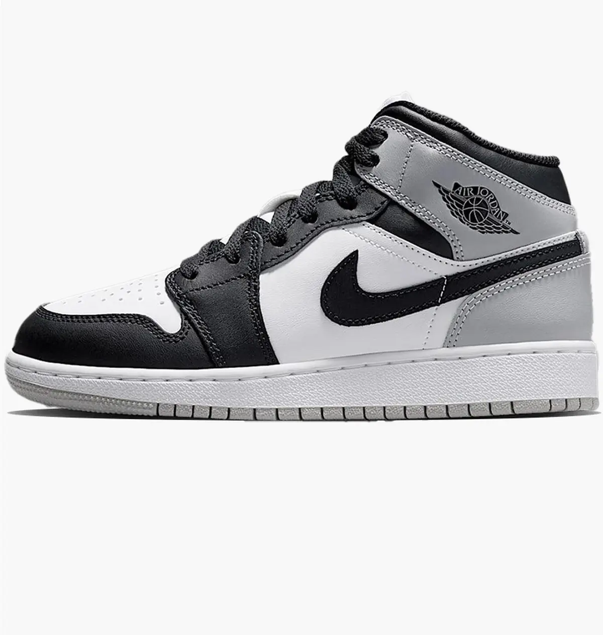 Кросівки дитячі Jordan 1 Mid Bg Black/White