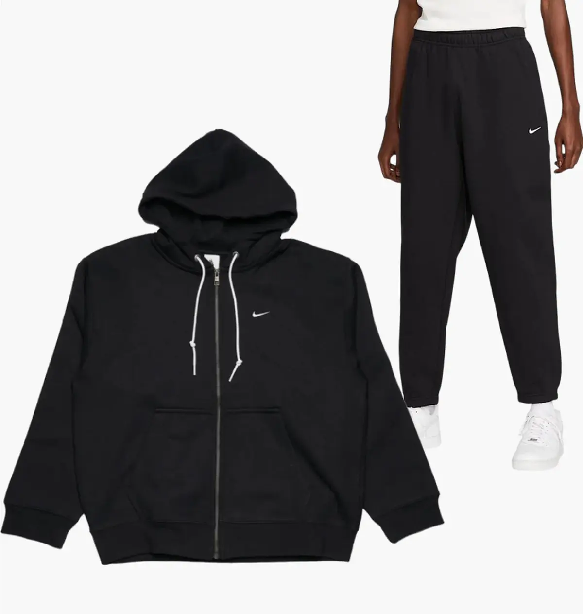 Спортивний костюм унісекс Nike Solo Swsh Hw Fz Black