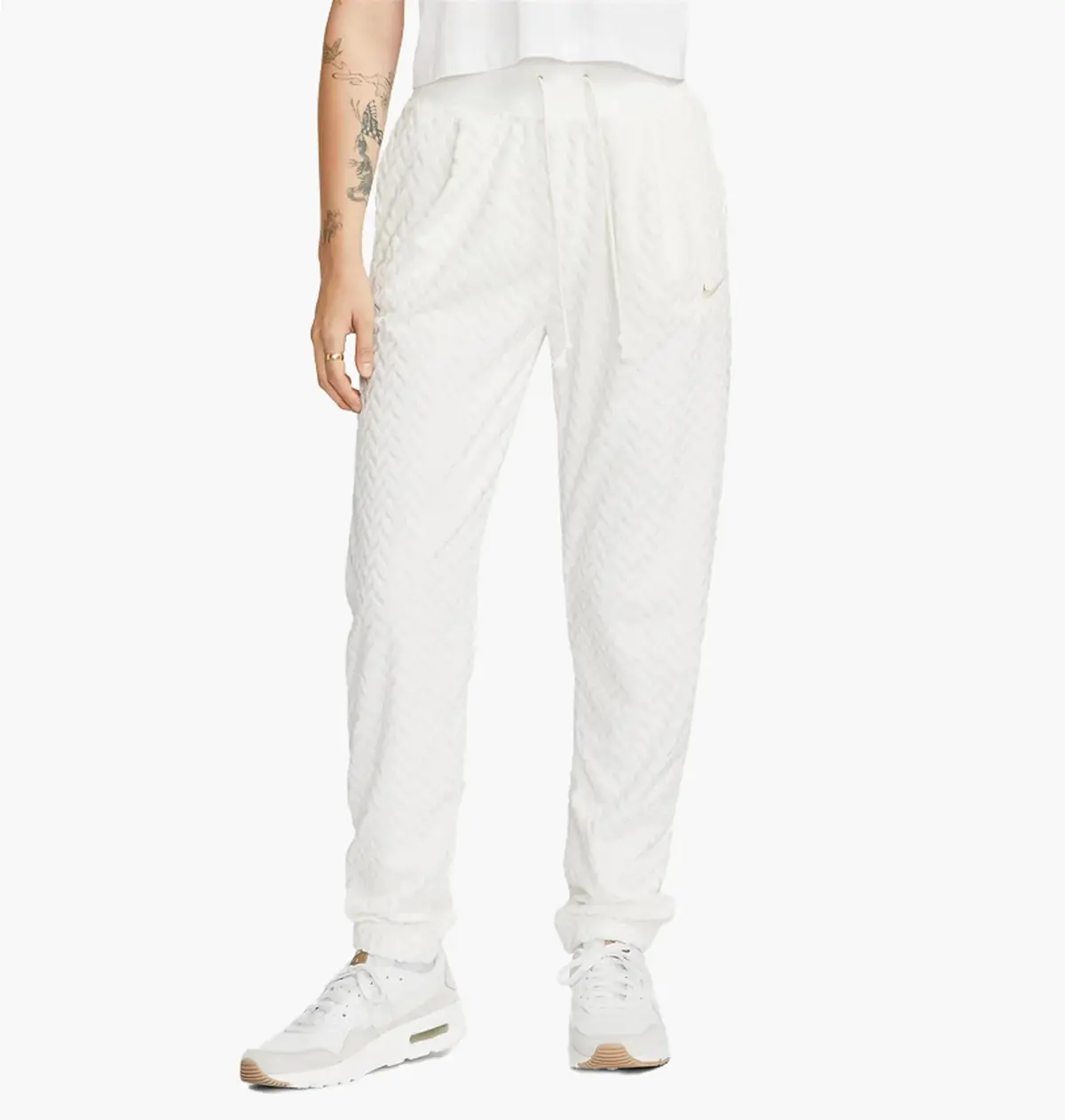Брюки женские Nike Sportswear Everyday Modern Womens High-Waisted Joggers White