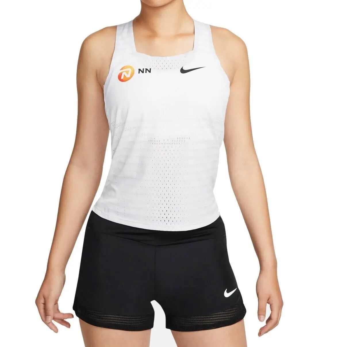 Майка женская Nike Aeroswift Nn White Running Singlet Top Gym