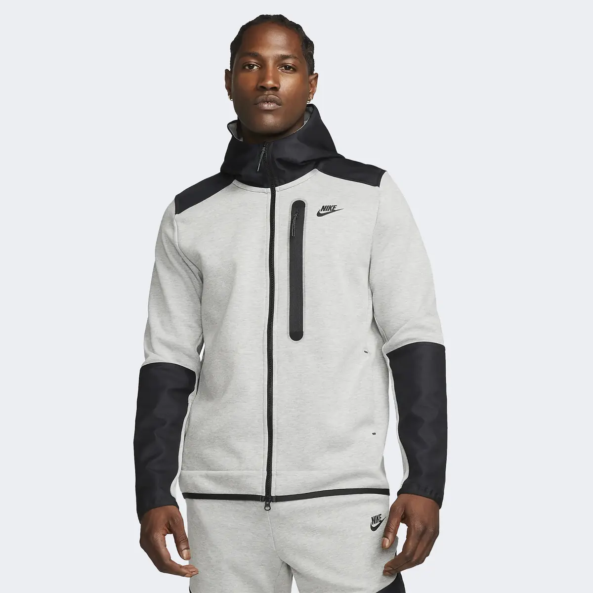 Кофта чоловіча Nike M Nk Tch Flc Overlay Fz
