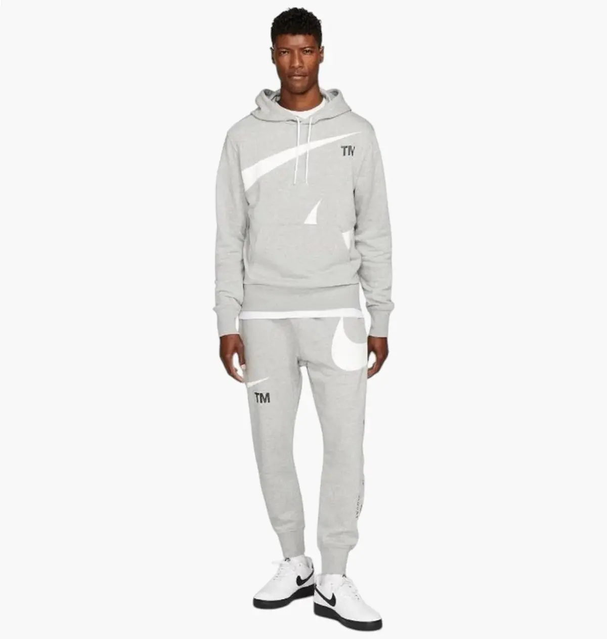 Спортивний костюм чоловічий Nike Sportswear Swoosh Grey