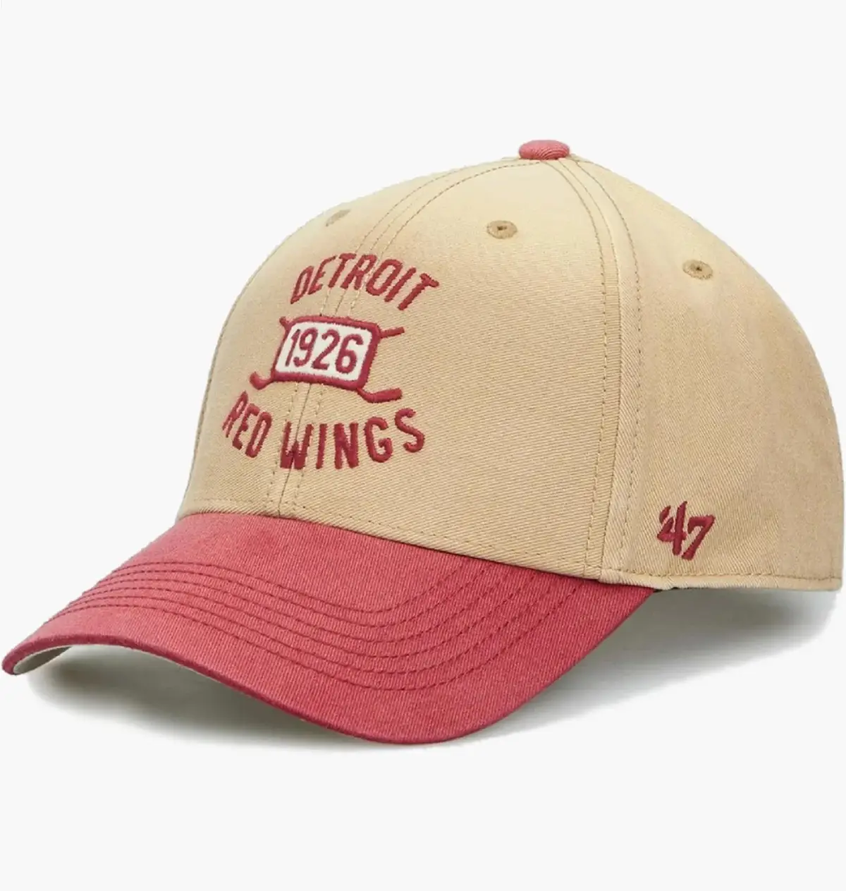 Кепка 47 Brand Detroit Red Wings Dusted Abil Beige/Red