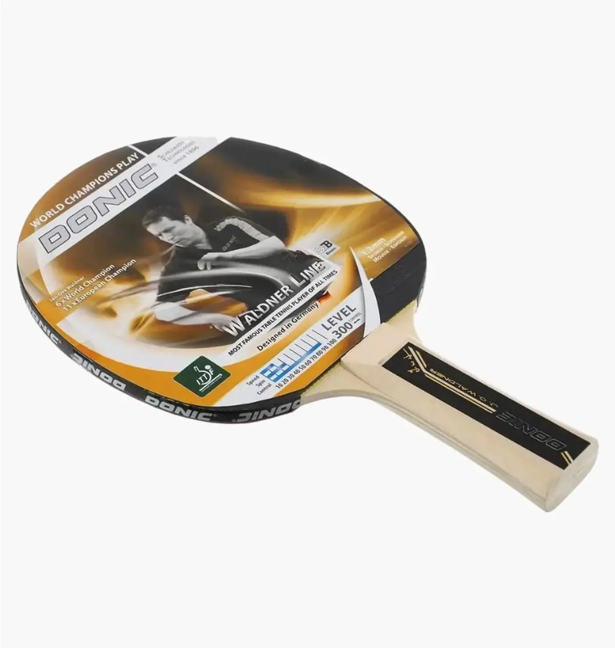 Ракетка для настільного тенісу Donic Waldner 300 Black