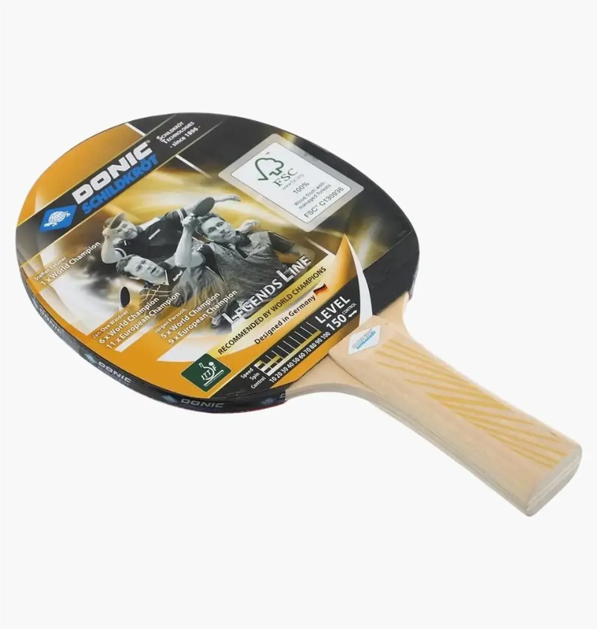 Ракетка для настільного тенісу Donic Legends 150 Black