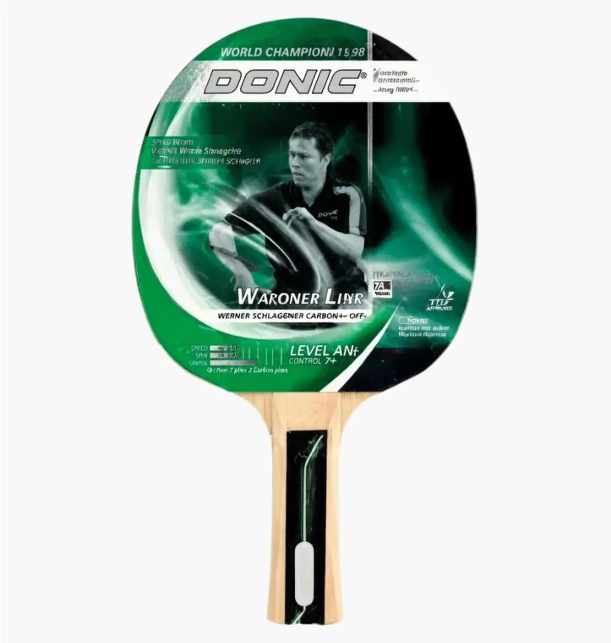 Ракетка для настільного тенісу Donic Waldner 400 Black