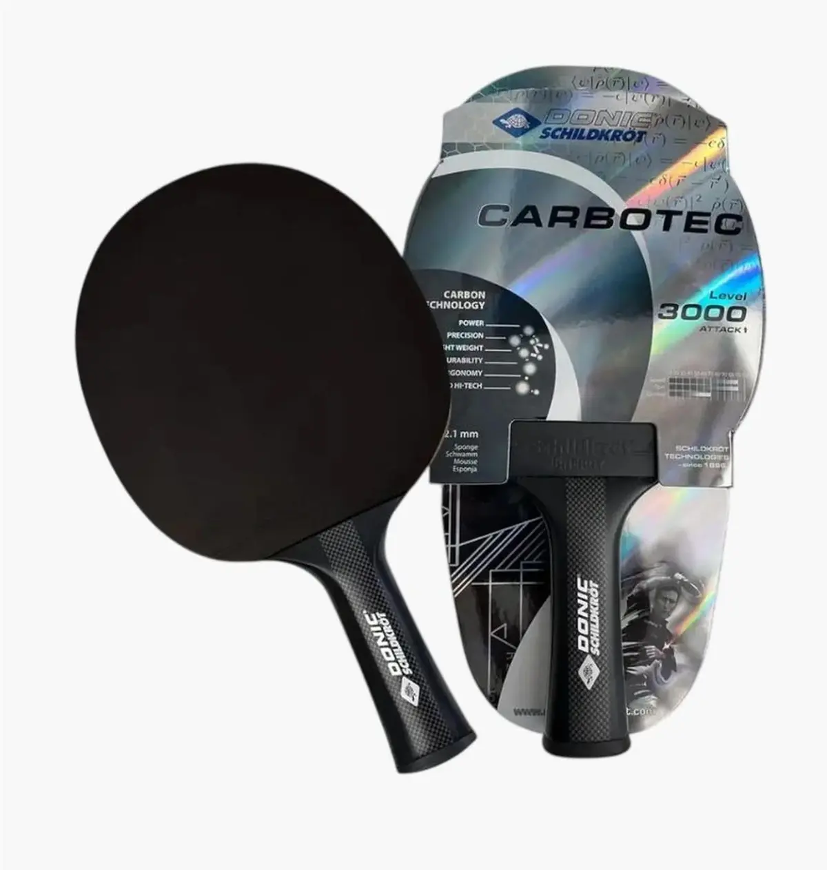 Теннисная ракетка Donic Carbotec 3000 Black