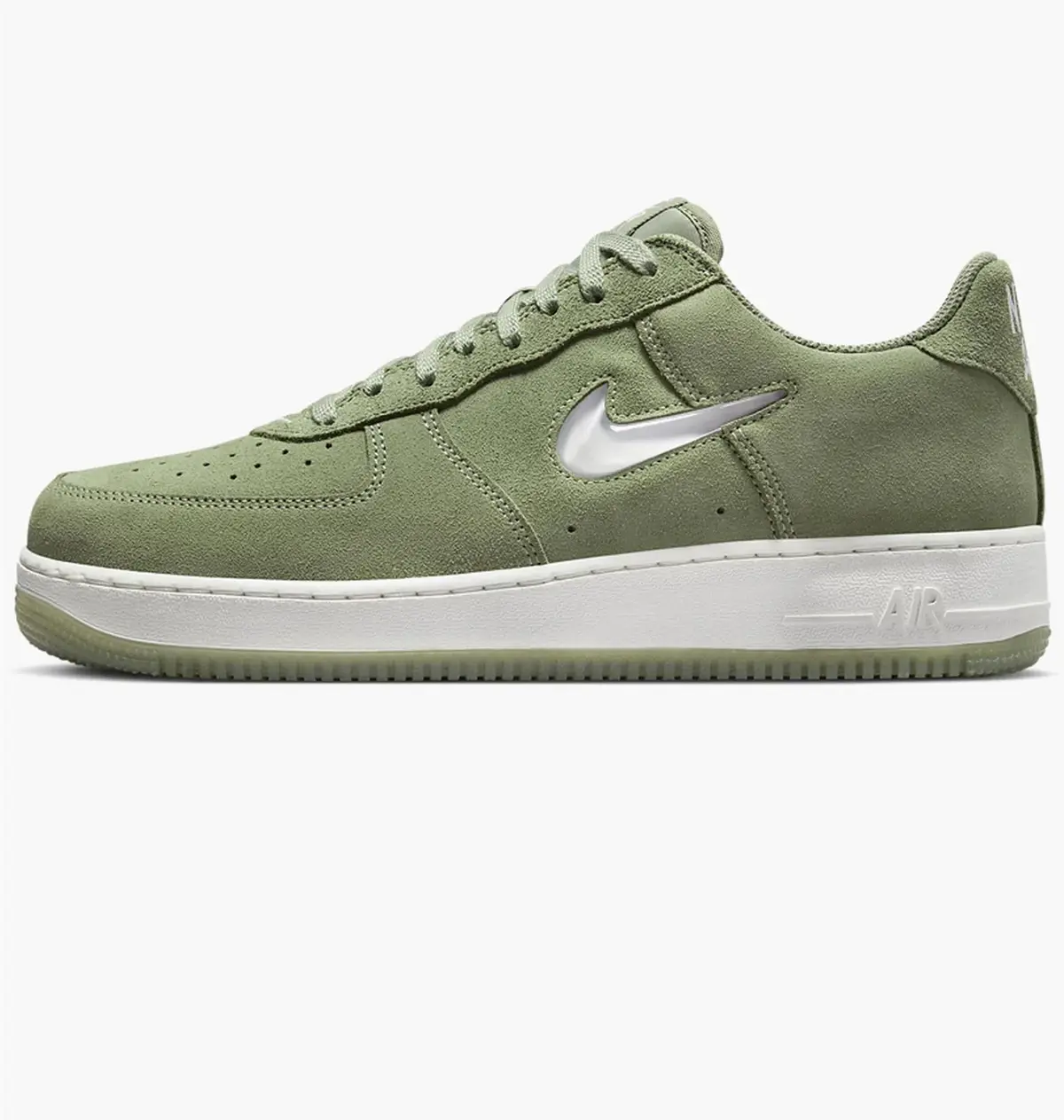 Кроссовки мужские Nike Air Force 1 Low Green Suede