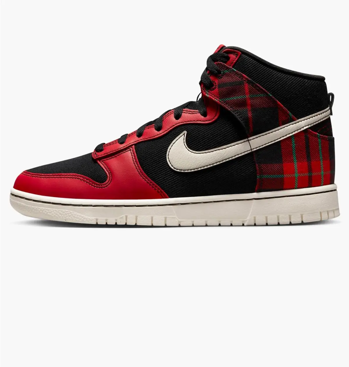 Кроссовки мужские Nike Dunk High Retro Se Plaid Casual