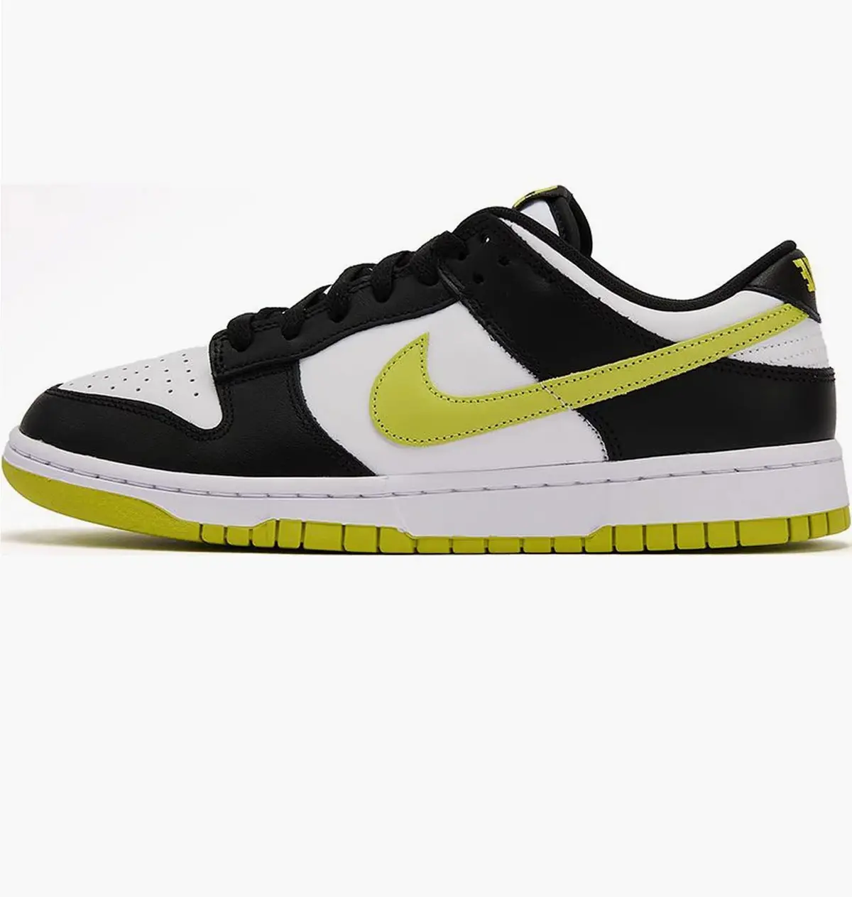 Кроссовки мужские Nike Dunk Low "Black/Bright Cactus"