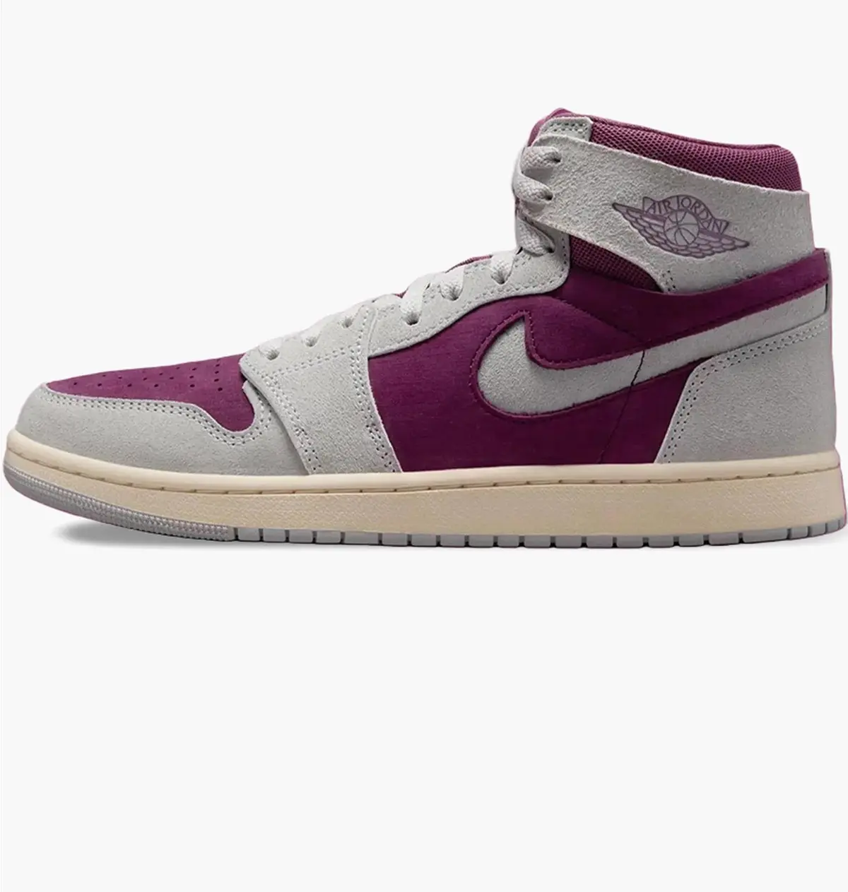 Кроссовки женские Jordan 1 High Zoom Comfort 2 Violet/Grey