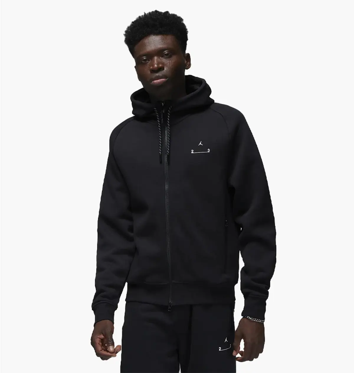 Кофта чоловіча Jordan 23 Engineered Mens Full-Zip Hoodie Black